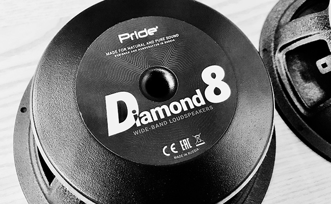 Акустическая система Pride Diamond 8" v.2 Pride Diamond 8" v.2. Технические характеристики Diamond 8" v.2.