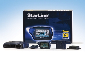Автосигнализация с 2-ух стороней связью и автозапуском StarLine C9 StarLine C9. Технические характеристики C9.