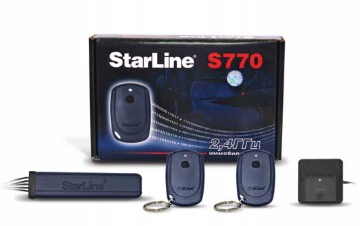 Автомобильный иммобилайзер StarLine S770 StarLine S770. Технические характеристики S770.
