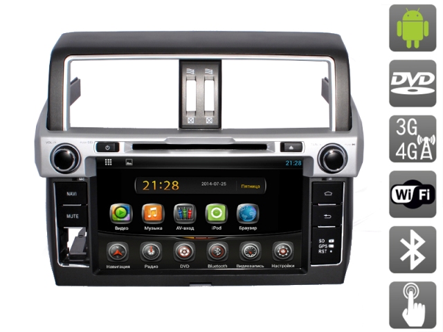 Магнитола AVIS AVS090A (651) Toyota Land Cruiser Prado 150 (2013-...) Магнитола AVIS AVS090A (651) Toyota Land Cruiser Prado 150 (2013-...)