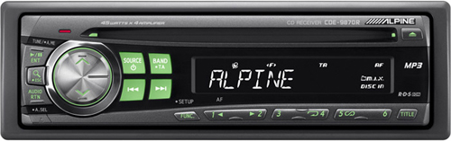 Магнитола Alpine CDE-9870R Магнитола Alpine CDE-9870R