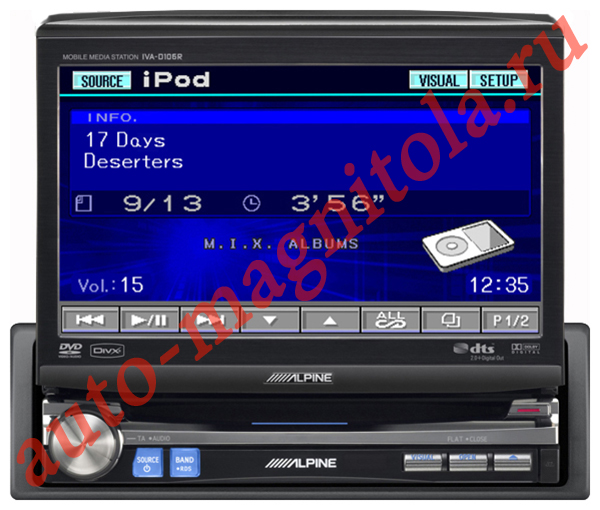 Магнитола Alpine IVA-D106R Магнитола Alpine IVA-D106R