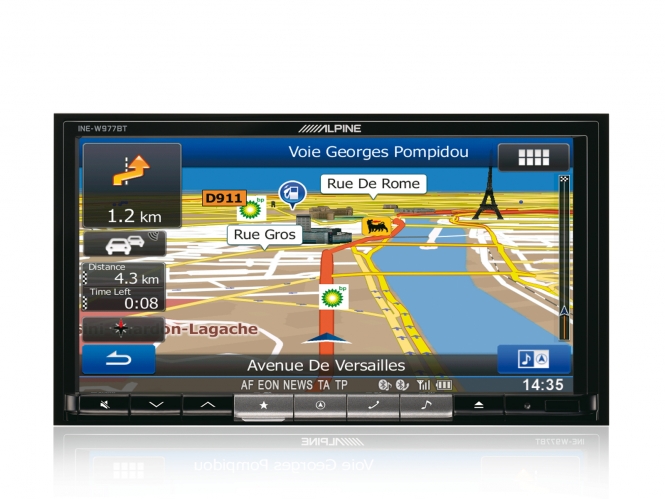 Магнитола Alpine INE-W977BT Магнитола Alpine INE-W977BT