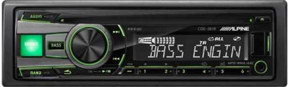 Магнитола Alpine CDE-182R Магнитола Alpine CDE-182R