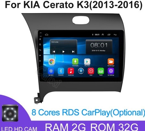   Android 1G-16G KiaCerato 3 2013-2016