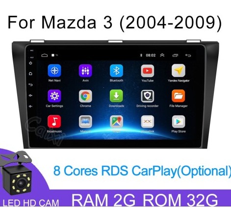 Магнитола Android 1G-16G Mazda 3 2004-2009 Магнитола Android 1G-16G Mazda 3 2004-2009