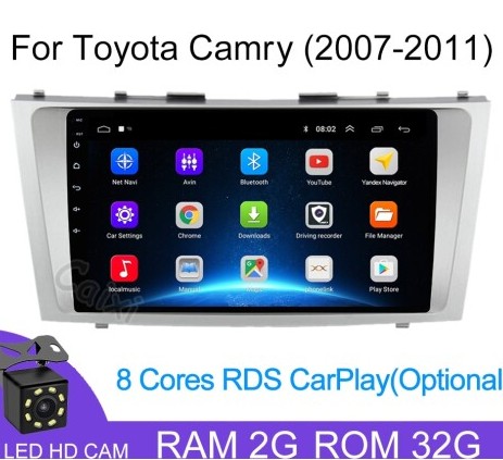 Магнитола Android 2G-32G Toyota Camry 2006-2011 Магнитола Android 2G-32G Toyota Camry 2006-2011