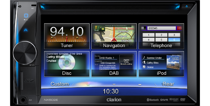 Магнитола Clarion NX502E Магнитола Clarion NX502E