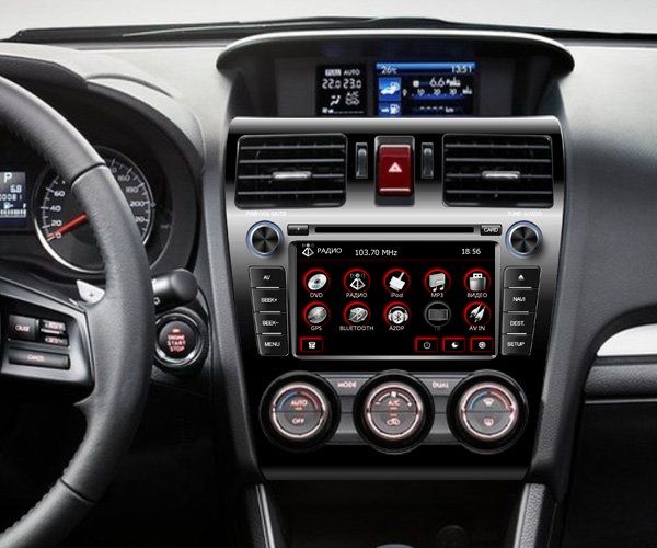 Магнитола FlyAudio 66042B01 - SUBARU FORESTER 2013 Магнитола FlyAudio 66042B01 - SUBARU FORESTER 2013