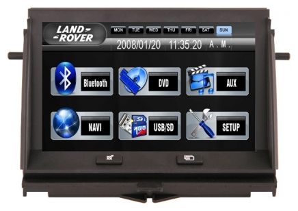 Land Rover Discovery-3,4, Range Rover Sport Магнитола Intro CHR-1035D3
