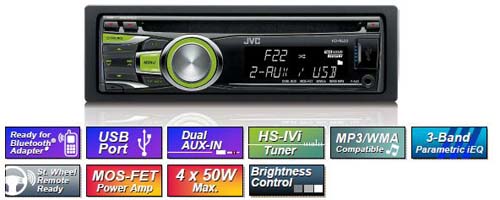 Магнитола JVC KD-R422 Магнитола JVC KD-R422