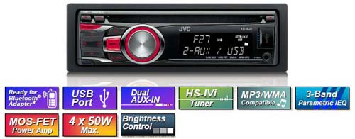 Магнитола JVC KD-R427EE Магнитола JVC KD-R427EE