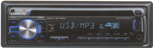 Магнитола Kenwood KDC-MP543U Магнитола Kenwood KDC-MP543U