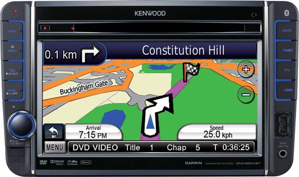 Магнитола Kenwood DNX520VBT Магнитола Kenwood DNX520VBT