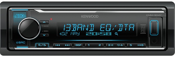Магнитола Kenwood KMM-304Y Магнитола Kenwood KMM-304Y