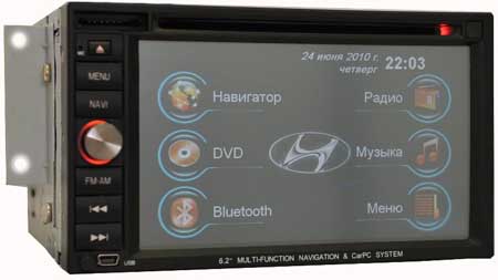 Штатная автомагнитола на Магнитола Motevo Hyundai Tucson, Elantra IV, Sonata V Штатная автомагнитола на Магнитола Motevo Hyundai Tucson, Elantra IV, Sonata V
