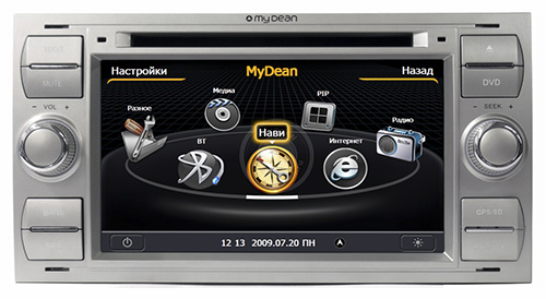 Магнитола MyDean 1140-2 Silver (Ford Fusion, Galaxy, Kuga -2012, C-Max -2008) Магнитола MyDean 1140-2 Silver (Ford Fusion, Galaxy, Kuga -2012, C-Max -2008)