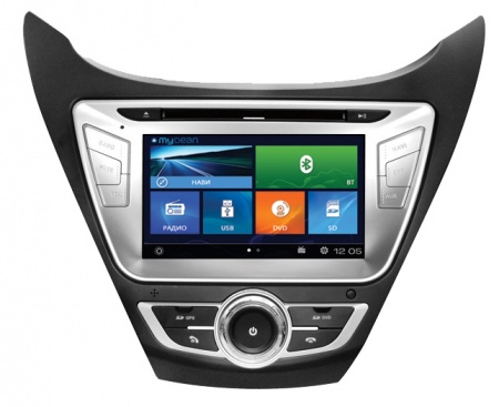 Магнитола MyDean 2092 Hyundai Elantra (2014-) Магнитола MyDean 2092 Hyundai Elantra (2014-)