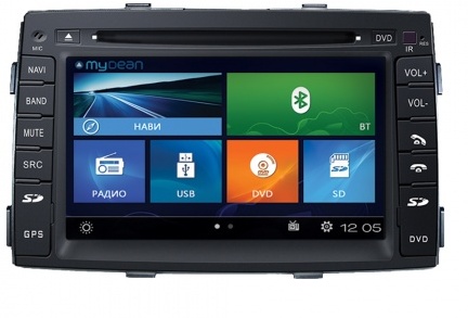 Магнитола MyDean 2041 KIA Sorento (2010-2012) Магнитола MyDean 2041 KIA Sorento (2010-2012)