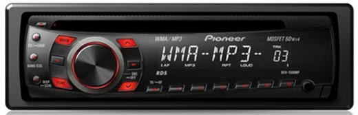 Магнитола Pioneer DEH-1300MP Магнитола Pioneer DEH-1300MP