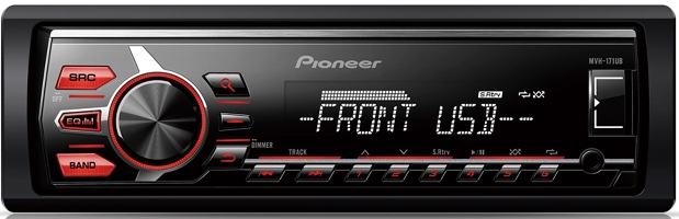 Магнитола Pioneer MVH-171UB Магнитола Pioneer MVH-171UB