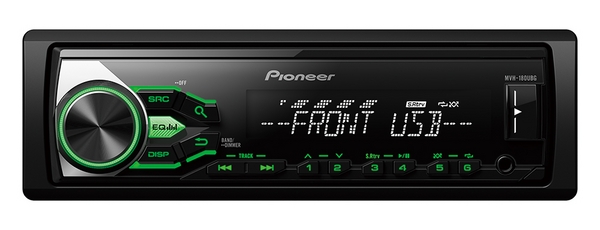 Магнитола Pioneer MVH-180UBG Магнитола Pioneer MVH-180UBG