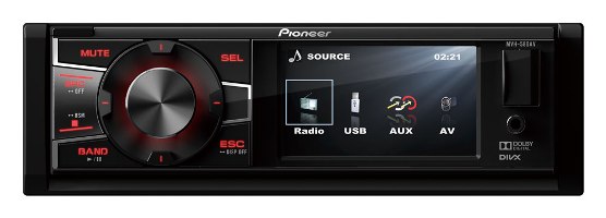 Магнитола Pioneer MVH-580AV Магнитола Pioneer MVH-580AV