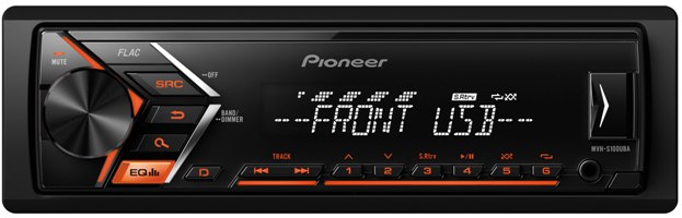 Магнитола Pioneer MVH-S100UBA Магнитола Pioneer MVH-S100UBA