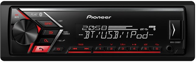 Магнитола Pioneer MVH-S300BT Магнитола Pioneer MVH-S300BT