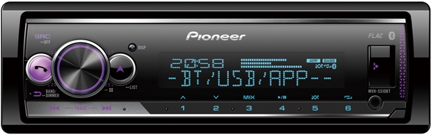 Магнитола Pioneer MVH-S510BT Магнитола Pioneer MVH-S510BT