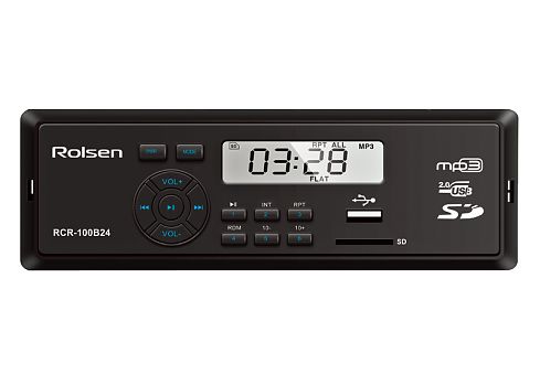 Магнитола Rolsen RCR-100x24 Магнитола Rolsen RCR-100x24