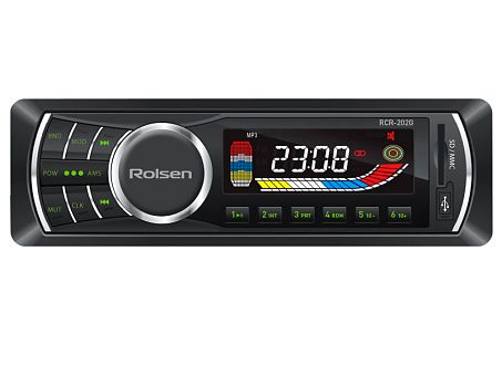 Магнитола Rolsen RCR-202 Магнитола Rolsen RCR-202