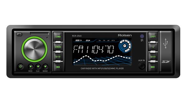 Магнитола Rolsen RCR-256 Магнитола Rolsen RCR-256