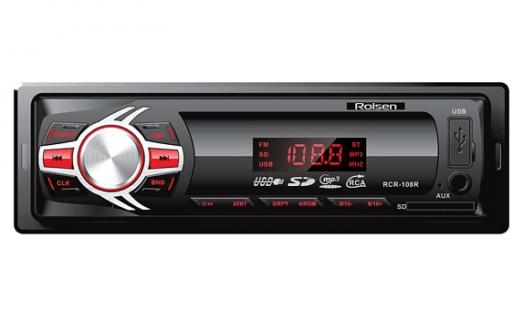 Магнитола Rolsen RCR-108 Магнитола Rolsen RCR-108