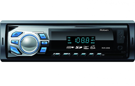 Магнитола Rolsen RCR-208B Магнитола Rolsen RCR-208B