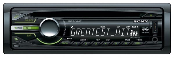 Магнитола Sony CDX-GT457UE Магнитола Sony CDX-GT457UE