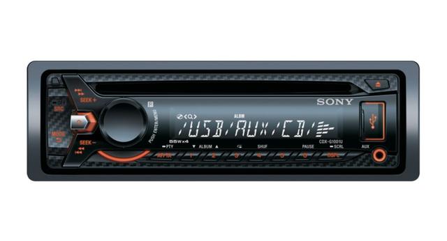 Магнитола Sony CDX-G1001U Магнитола Sony CDX-G1001U