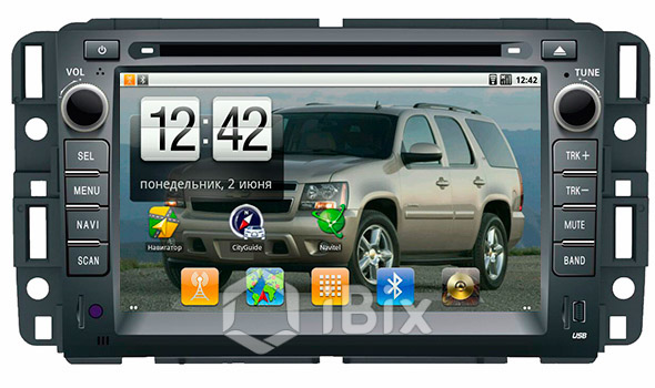 Магнитола iBix Chevrolet Tahoe Магнитола iBix Chevrolet Tahoe
