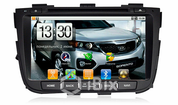 Магнитола iBix KIA Sorento II Магнитола iBix KIA Sorento II