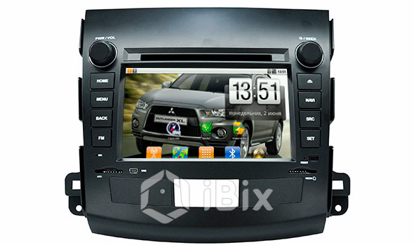 Магнитола iBix Mitsubishi Outlander XL Магнитола iBix Mitsubishi Outlander XL