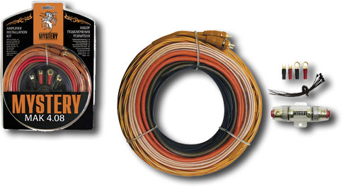 Провода для установки усилителя Mystery MAK 4.08
