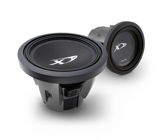 Автомобильный сабвуфер Alpine SWX-1243D Автомобильный сабвуфер Alpine SWX-1243D