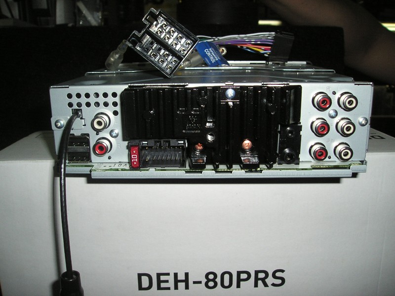 схема подключения автомагнитолы pioneer deh-80prs