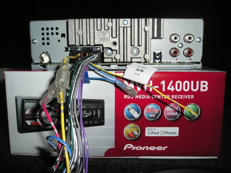  Pioneer Mvh-1400ub  -  8